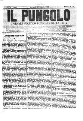 Il pungolo Mittwoch 22. Januar 1862