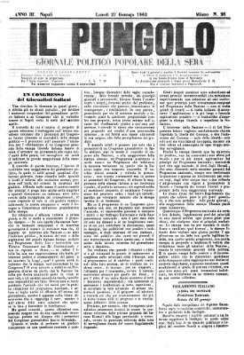 Il pungolo Montag 27. Januar 1862