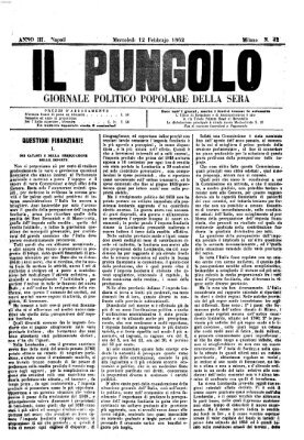 Il pungolo Mittwoch 12. Februar 1862