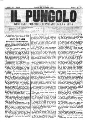 Il pungolo Freitag 28. Februar 1862