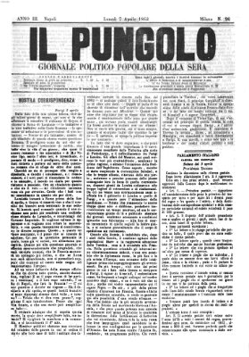 Il pungolo Montag 7. April 1862