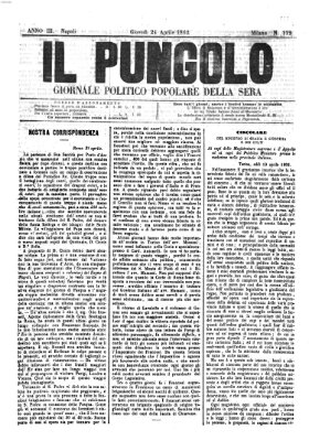 Il pungolo Donnerstag 24. April 1862