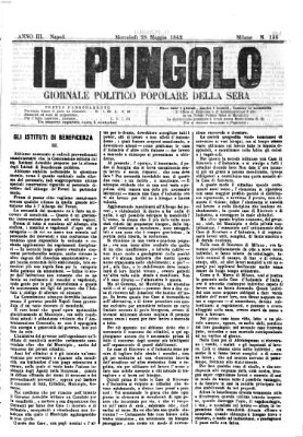 Il pungolo Mittwoch 28. Mai 1862