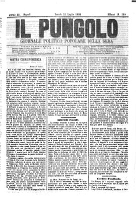 Il pungolo Montag 21. Juli 1862