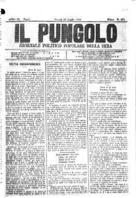 Il pungolo Donnerstag 24. Juli 1862