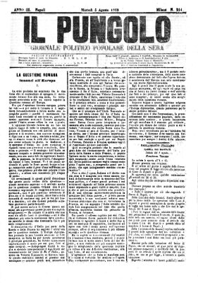 Il pungolo Dienstag 5. August 1862