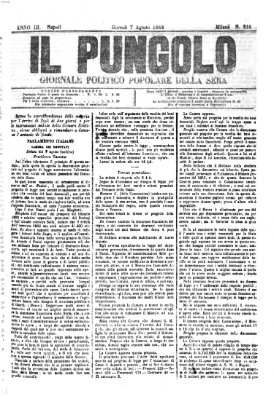 Il pungolo Donnerstag 7. August 1862