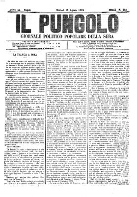 Il pungolo Dienstag 19. August 1862