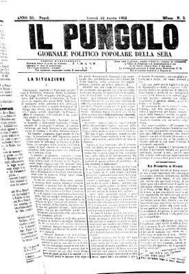 Il pungolo Freitag 22. August 1862