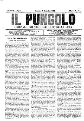 Il pungolo Sonntag 7. September 1862