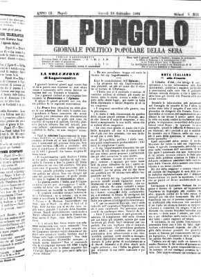 Il pungolo Donnerstag 18. September 1862