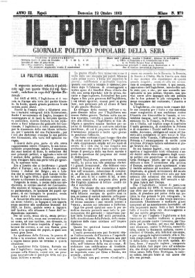 Il pungolo Sonntag 12. Oktober 1862