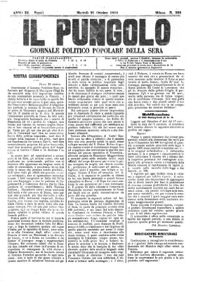 Il pungolo Dienstag 21. Oktober 1862