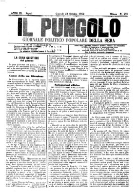 Il pungolo Donnerstag 23. Oktober 1862