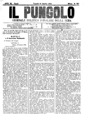 Il pungolo Freitag 24. Oktober 1862