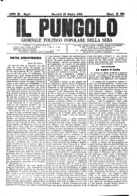 Il pungolo Mittwoch 29. Oktober 1862