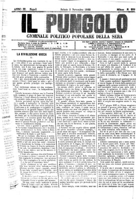 Il pungolo Samstag 1. November 1862