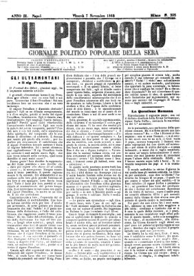 Il pungolo Freitag 7. November 1862