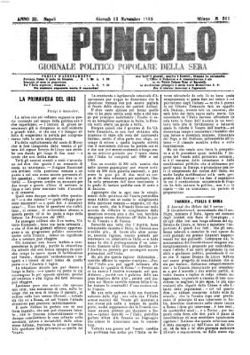 Il pungolo Donnerstag 13. November 1862