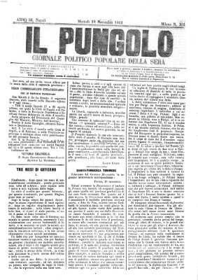 Il pungolo Dienstag 18. November 1862