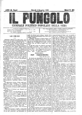 Il pungolo Dienstag 2. Dezember 1862