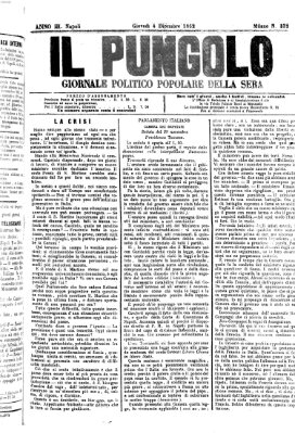 Il pungolo Donnerstag 4. Dezember 1862