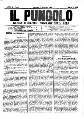 Il pungolo Sonntag 7. Dezember 1862