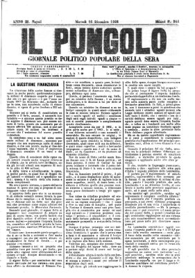 Il pungolo Dienstag 16. Dezember 1862