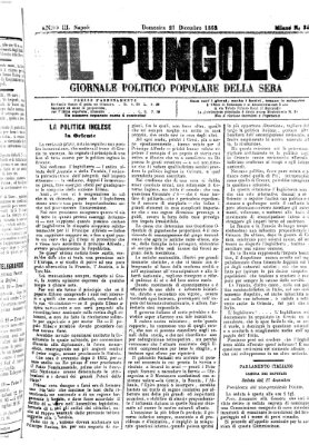 Il pungolo Sonntag 21. Dezember 1862