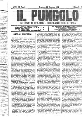 Il pungolo Sonntag 28. Dezember 1862