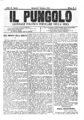 Il pungolo Mittwoch 7. Januar 1863