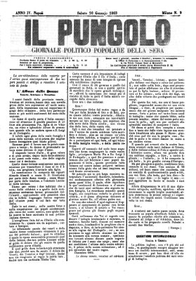 Il pungolo Samstag 10. Januar 1863