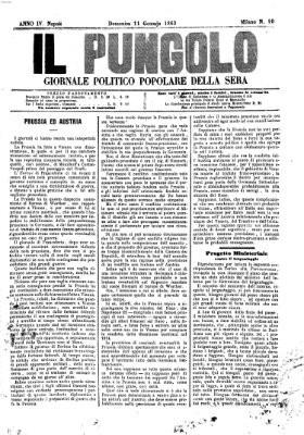 Il pungolo Sonntag 11. Januar 1863