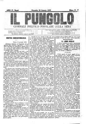 Il pungolo Sonntag 18. Januar 1863