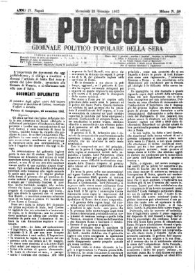 Il pungolo Mittwoch 21. Januar 1863