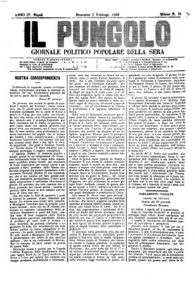 Il pungolo Sonntag 1. Februar 1863