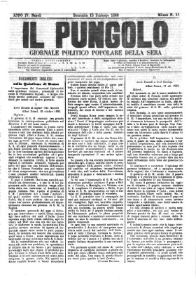 Il pungolo Sonntag 15. Februar 1863