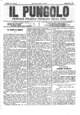 Il pungolo Donnerstag 9. April 1863