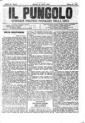 Il pungolo Dienstag 14. April 1863