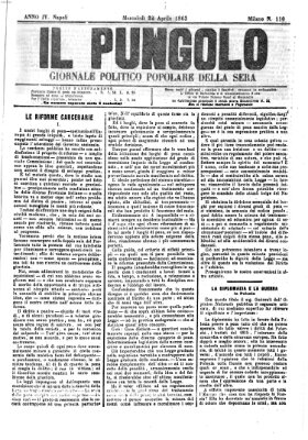 Il pungolo Mittwoch 22. April 1863