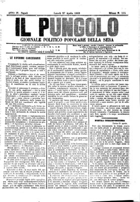 Il pungolo Montag 27. April 1863