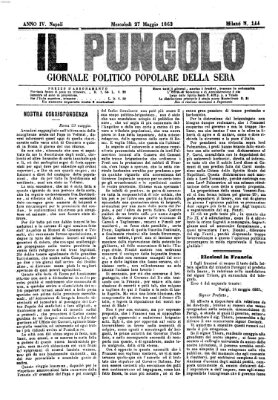 Il pungolo Mittwoch 27. Mai 1863