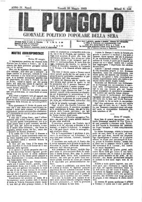 Il pungolo Freitag 29. Mai 1863