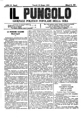 Il pungolo Freitag 19. Juni 1863