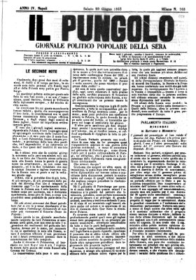 Il pungolo Samstag 20. Juni 1863