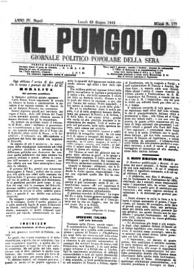 Il pungolo Montag 29. Juni 1863