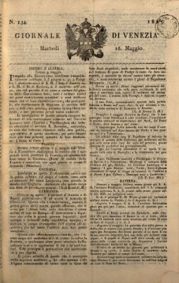 Giornale di Venezia Dienstag 16. Mai 1815