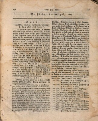 Cýsařské králowské wjdeňské nowiny Mittwoch 21. September 1814