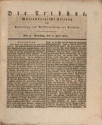 Die Tribüne Dienstag 6. Juli 1819