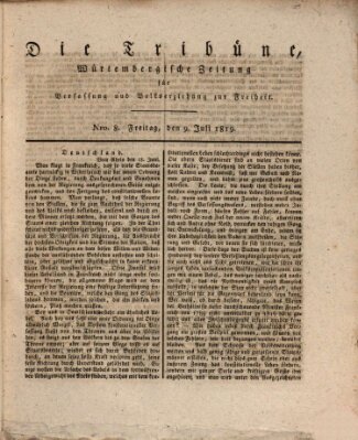 Die Tribüne Freitag 9. Juli 1819